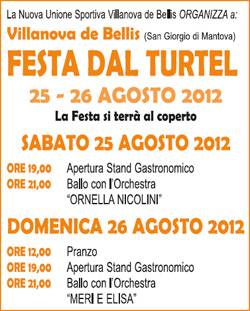 Festa dal Turtel 2012 Villanova de Bellis (Mantova)