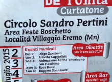 Festa dell'Unità 2015 Boschetto Eremo Curtatone (MN)