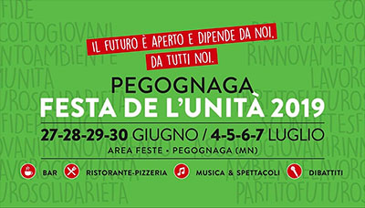Festa de l'Unità 2019 Pegognaga (Mantova)