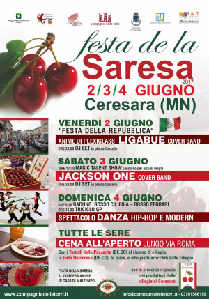 Festa de la Saresa 2017 Ceresara (MN) - festa della ciliegia