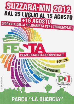 Festa Democratica Suzzara 2012