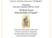 Festa del dialetto 2019 Fogolèr San Biagio Mantova