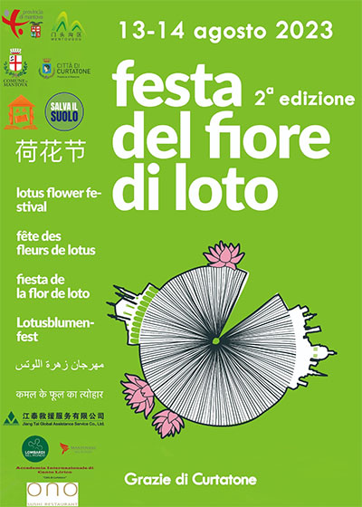 Festa fiore di loto 2023 Curtatone (Mantova)