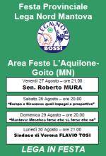 Festa Lega Nord Mantova a Goito