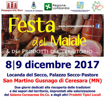 Festa Maiale e Prodotti Territorio Ceresara (Mantova) 2017