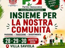 festa Partito Democratico Motteggiana Villa Saviola (MN) 2026