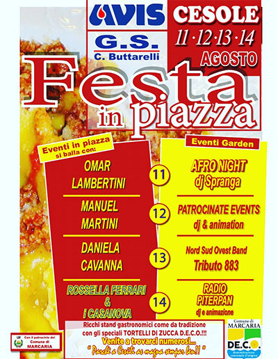 Festa in piazza Avis Cesole (MN) 2023