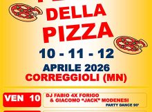 Festa della pizza 2026 Correggioli di Ostiglia (MN)