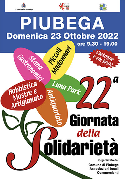 Festa della solidarietà 2022 Piubega (MN)