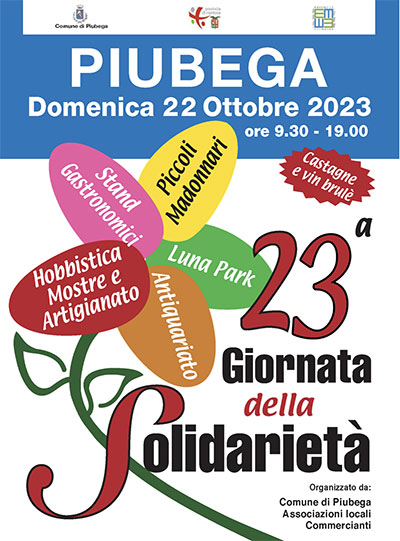 Festa della solidarietà 2023 Piubega (MN)