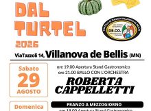 Festa tortelli Villanova de Bellis (MN) 2026