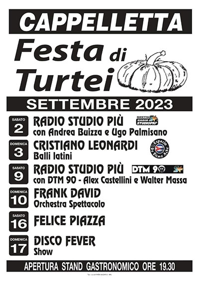 Festa dei tortelli 2023 Cappelletta di Borgo Virgilio (MN)