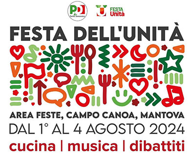 Festa Unità 2024 Mantova
