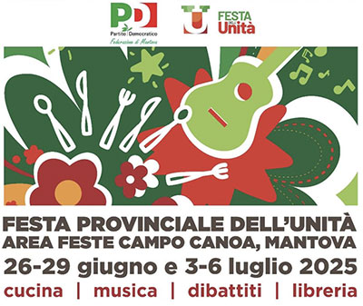 Festa Unità Mantova 2025