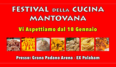 Festival Cucina Mantovana 2020 Mantova Palabam