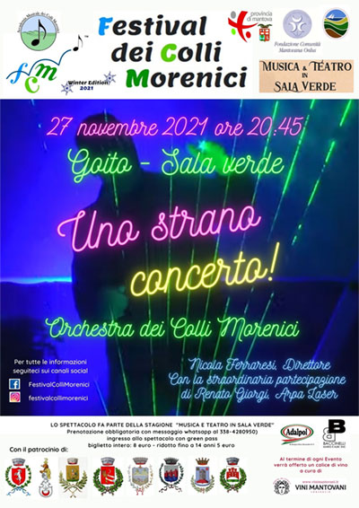 Festival dei Colli Morenici Winter Edition Goito Mantova 2021