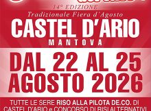 Festival del riso 2026 Castel d'Ario (MN)