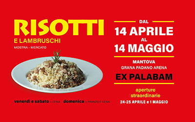 Festival Risotti e Lambruschi Mantova 2023