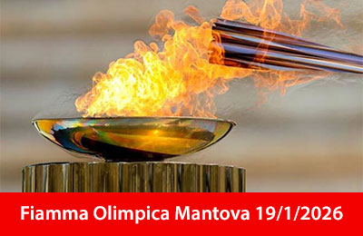 Fiamma Olimpica Mantova 2026