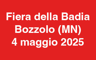 Fiera della Badia Bozzolo (MN) 2025