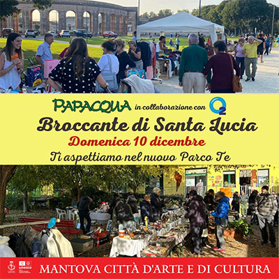 Mercatino broccante di Santa Lucia 2023 Mantova