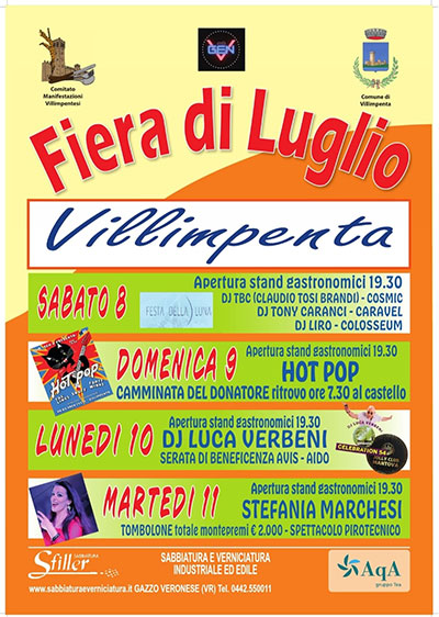 Fiera di luglio 2023 Villimpenta (MN) 