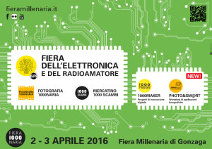 Fiera elettronica Gonzaga 2-3 aprile 2016