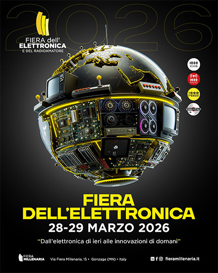 Fiera dell'Elettronica a Gonzaga (MN) 28-29 marzo 2026