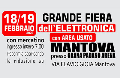 Fiera elettronica Mantova 2023
