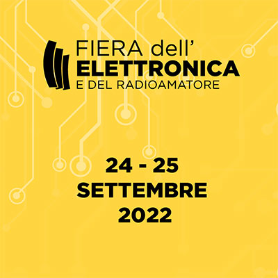 Fiera elettronica Gonzaga (MN) 24-25 settembre 2022