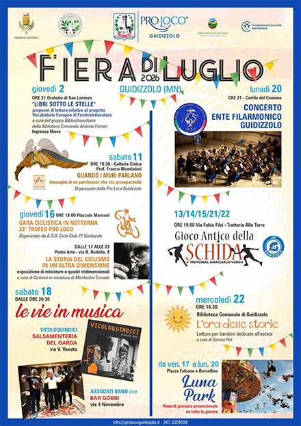 Fiera di luglio 2026 Guidizzolo (MN)