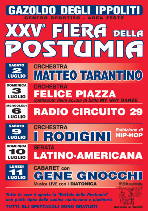 Fiera della Postumia 2016 Gazoldo degli Ippoliti MN