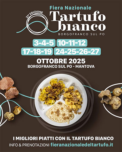 Fiera del tartufo bianco 2025 Borgofranco sul Po (MN)