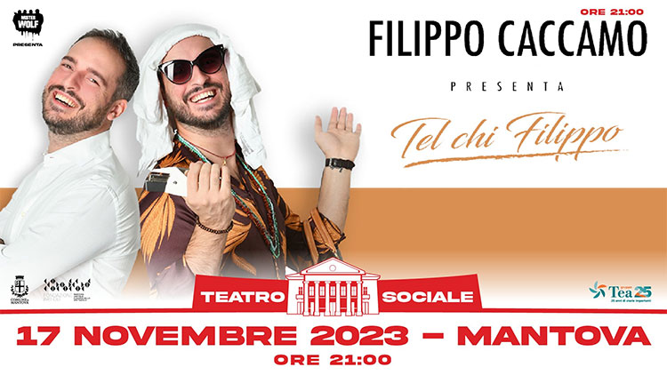 Filippo Caccamo Mantova Teatro Sociale 2023