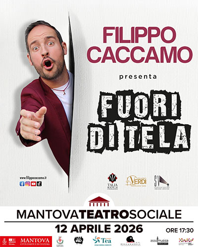 Filippo Caccamo Fuori di Tela Mantova 2026