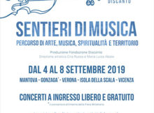 Fondazione Discanto Sentieri di Musica 2019 Mantova e Gonzaga