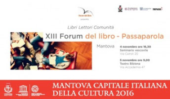 Forum del Libro Passaparola 2016 Mantova