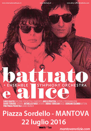 Franco Battiato e Alice Mantova 2016