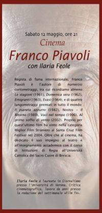 Franco Piavoli Medole (Mantova) Civica Raccolta d’Arte