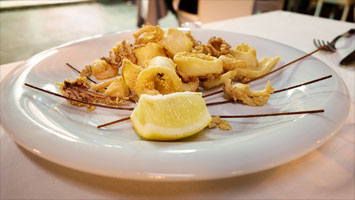 fritto pesce Ristorante Acquapazza Mantova