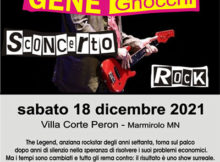 Gene Gnocchi Sconcerto Rock Marmirolo (MN) 18/12/2021