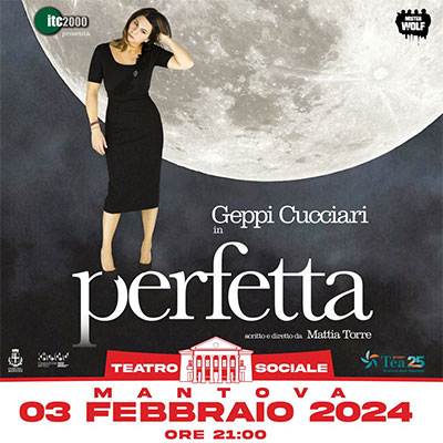 spettacolo Geppi Cucciari Perfetta Mantova 2024
