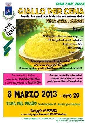 Giallo per Cena San Giorgio Mantova