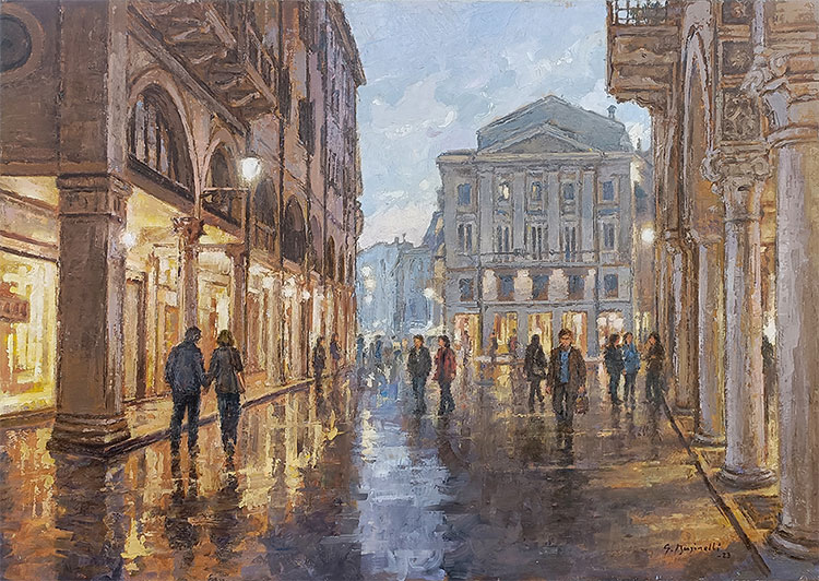 mostra pittore Giancarlo Businelli Mantova 2023