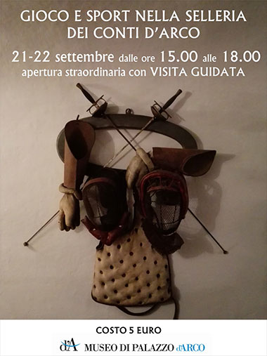 Gioco e sport nella selleria dei Conti D'Arco Mantova 2019