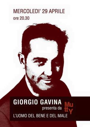 Giorgio Gavina libro L'uomo del bene e del male