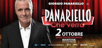 Spettacolo Giorgio Panariello Mantova 2017