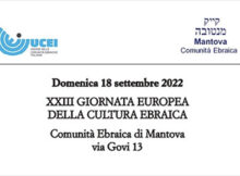 Giornata della Cultura Ebraica 2022 Mantova