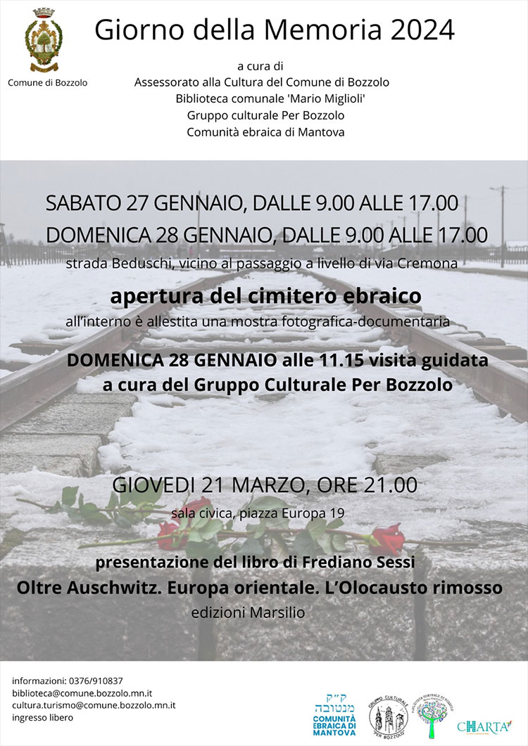 giornata memoria 2024 Bozzolo (MN)