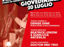 Giovedì jazz Mantova 20 luglio 2023